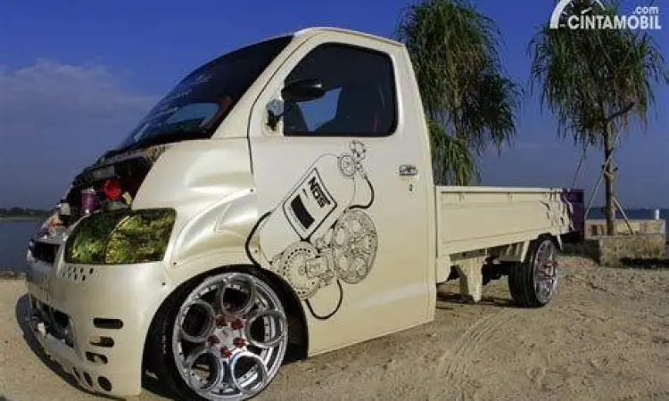 Modifikasi pick up gaya ceper moderen