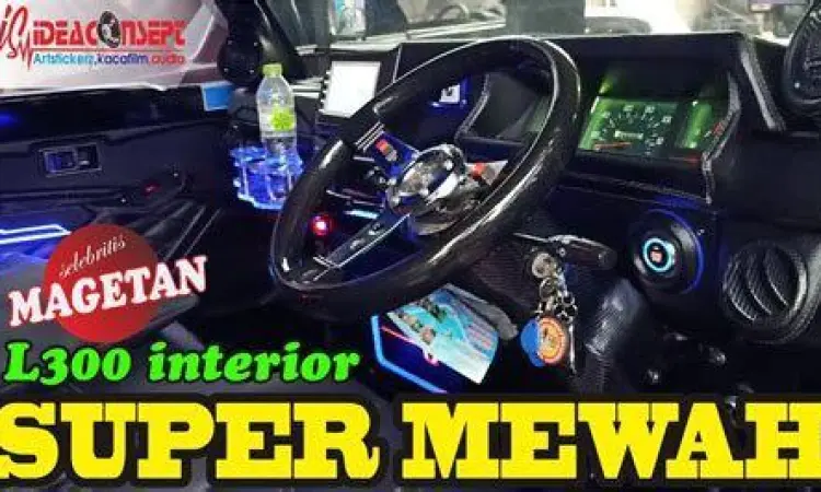 Modifikasi interior pick up nyaman