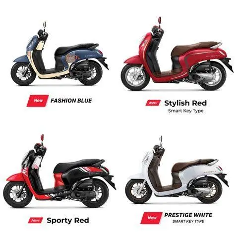 Honda Scoopy Fashion Blue pilihan warna honda scoopy fashion 2023 blue