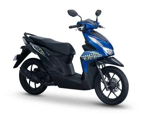 Honda Beat Chopper Blue Edition Honda Beat edisi Chopper warna biru