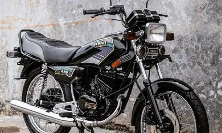 Desain Klasik RX King 1994 Tampilan samping RX King 1994 orisinal