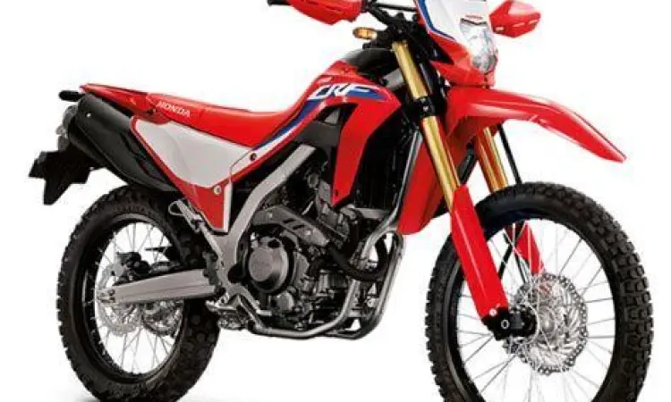 Detail fisik motor CRF 250 L varian dual sport