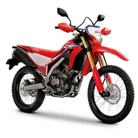 Honda CRF 250 L Side View Detail fisik motor CRF 250 L varian dual sport