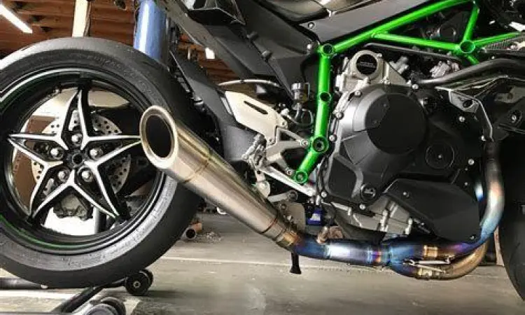 Knalpot titanium Kawasaki H2R