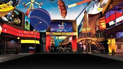 Kawasan Terpadu TSM Interior Trans Studio Mall Bandung yang mewah