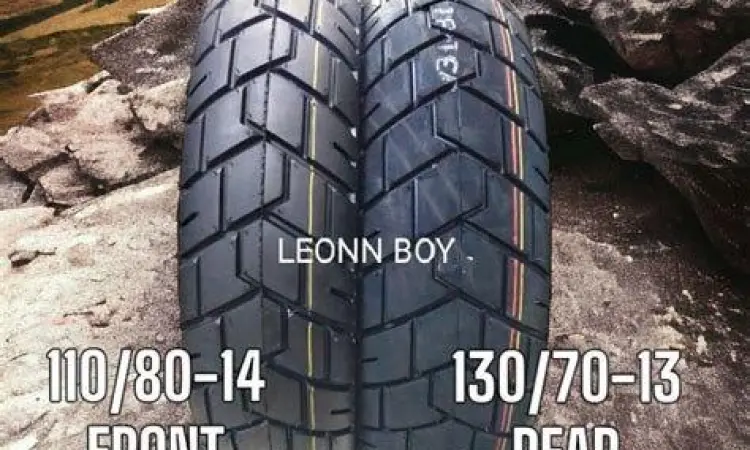 Vario 160 menggunakan ban dual purpose gaya street