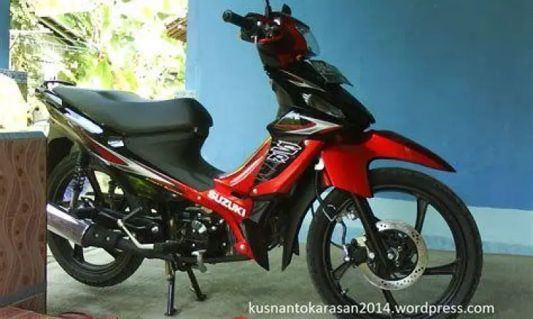 Modifikasi Suzuki Smash Titan harian
