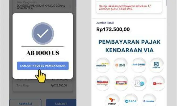 Pengesahan STNK Jawa Barat Proses pengesahan STNK di gerai samsat