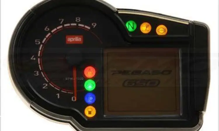Dashboard digital motor aprilia matic