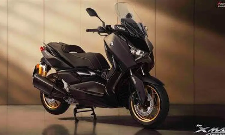 Yamaha XMAX Tech MAX dengan detail jok premium