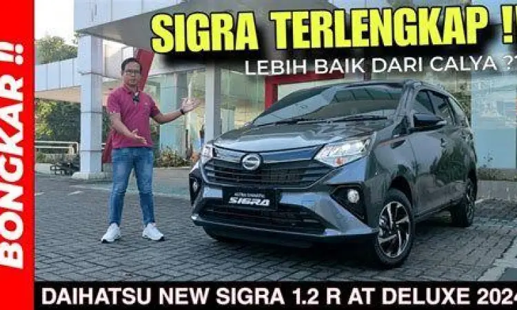 Detail eksterior Sigra R Deluxe dengan velg alloy