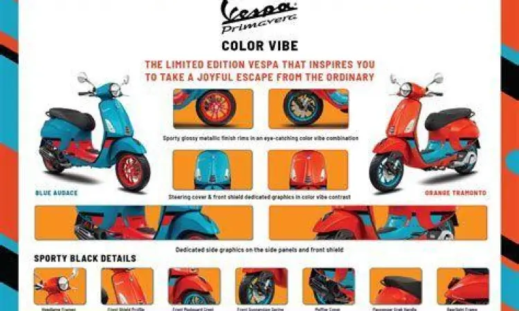 Warna Vespa Primavera 2024 Varian warna Vespa Primavera terbaru