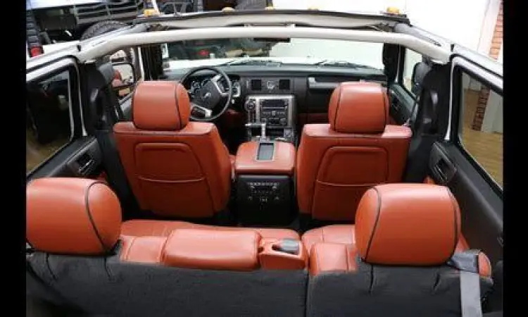 Interior Hummer H2 Interior mewah mobil Hummer H2