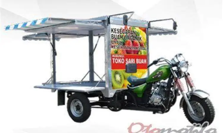 Tossa Roda 3 Box Modifikasi Tossa roda 3 box tertutup untuk logistik