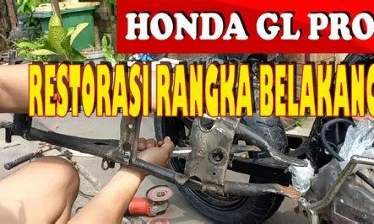 Honda GL Pro hasil restorasi total