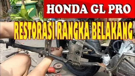 Restorasi GL Pro Honda GL Pro hasil restorasi total