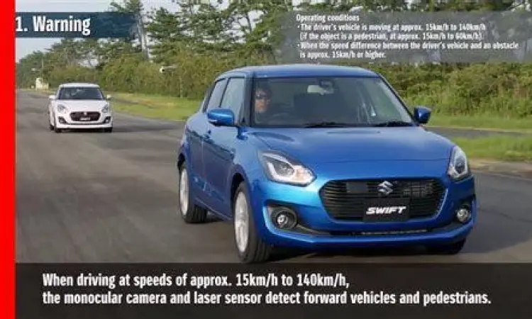 Sistem keamanan dan airbag pada Suzuki Swift