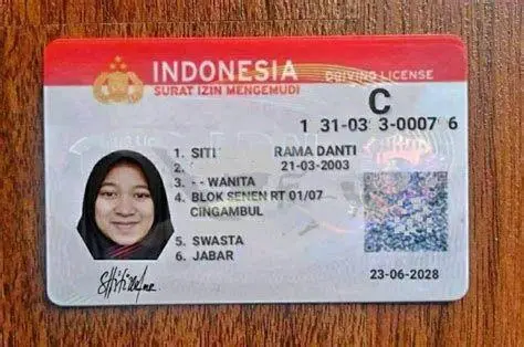 Hasil SIM Online Kartu SIM baru hasil perpanjangan online