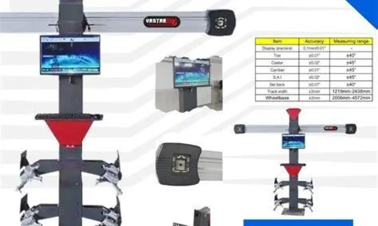 Teknologi Spooring 3D Mesin spooring 3D presisi tinggi