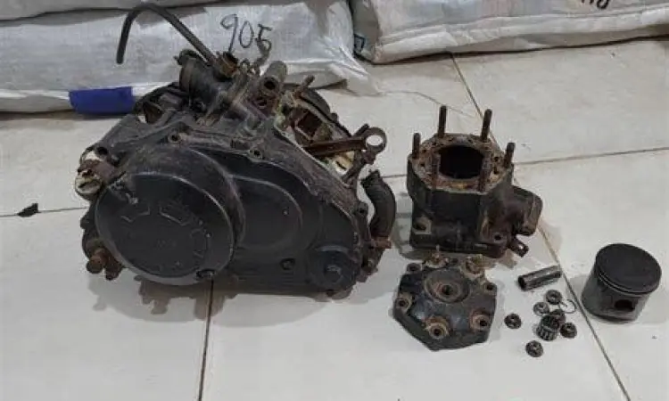 Mesin Honda Nova Dash Detail mesin Honda Nova Dash 125cc 2 tak liquid cooled