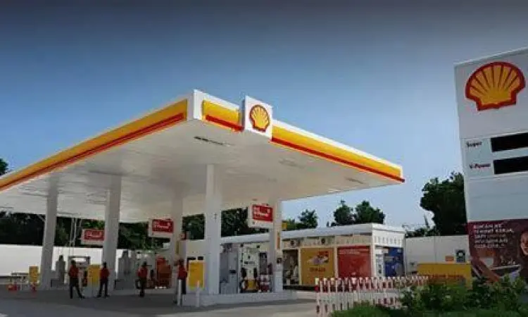 Papan harga SPBU Shell di Indonesia
