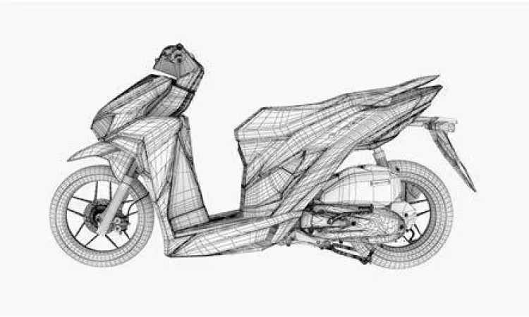 Lampu LED Honda Vario 2021 Detail lampu LED depan Honda Vario baru 2021