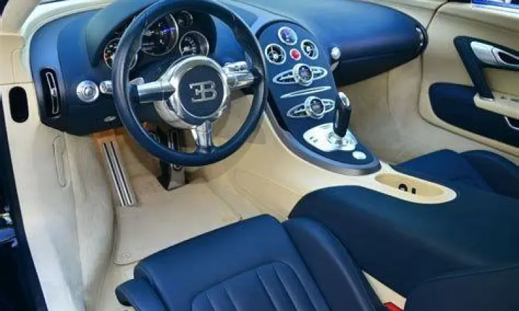 Interior mewah Bugatti Veyron