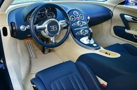 Luxury Interior of Bugatti Veyron Interior mewah Bugatti Veyron