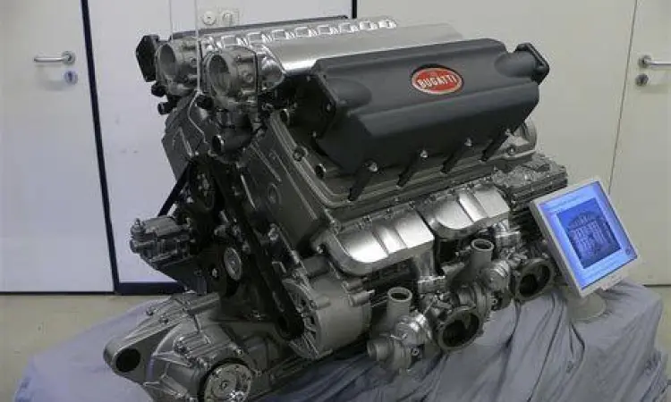 Mesin W16 Bugatti Veyron yang kompleks