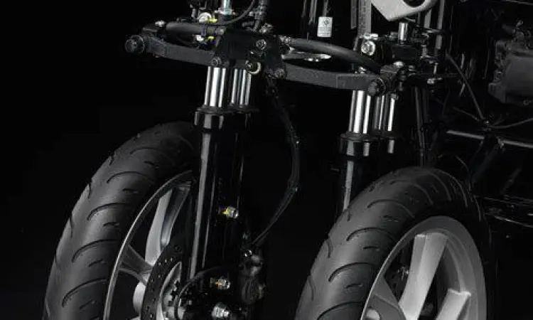 Sistem LMW Yamaha Tricity Mekanisme suspensi LMW pada Yamaha Tricity 125