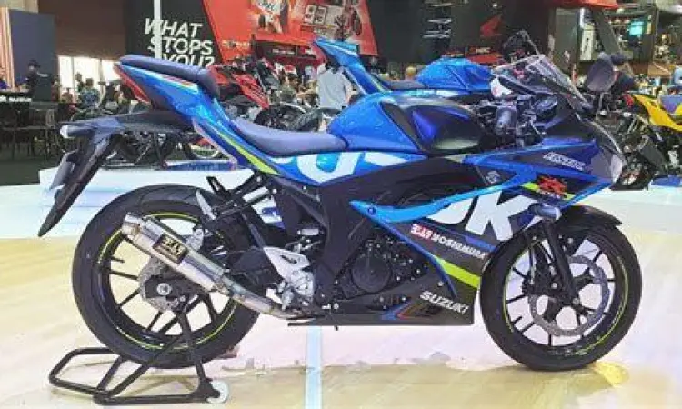 Knalpot Racing GSX R150 Pemasangan knalpot racing pada suzuki gsx r150 modif