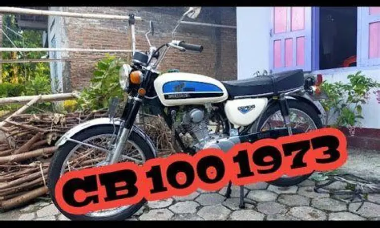 Motor honda jadul CB100 glatik restorasi orisinal