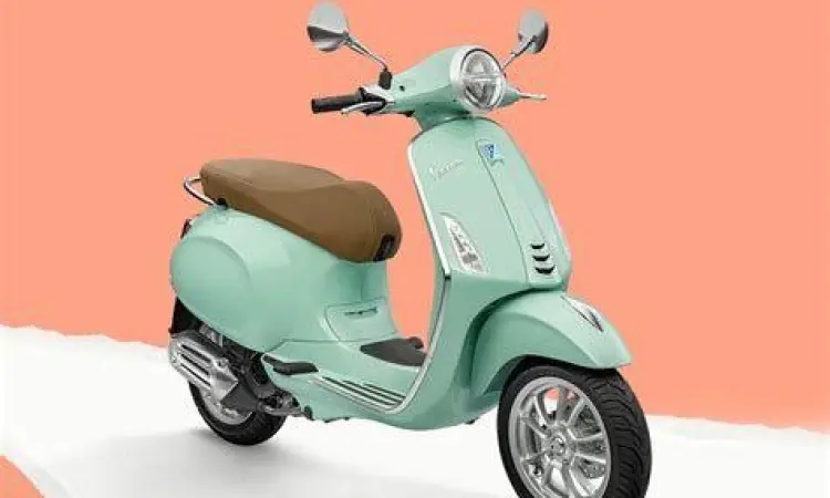 Vespa Primavera Green Relax yang elegan