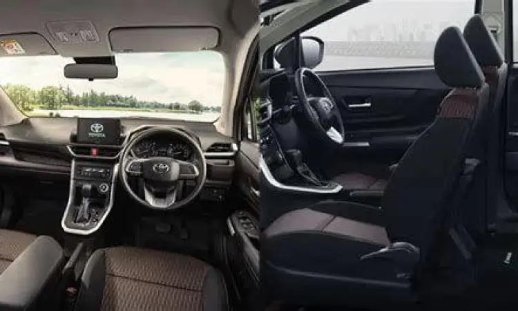 Interior mobil MPV keluarga yang luas