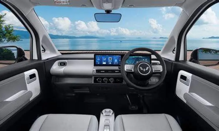 Interior Wuling Air EV yang futuristik dan minimalis