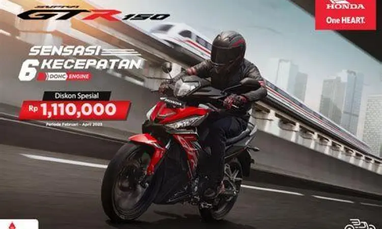 Mesin Performa Tinggi Supra GTR Mesin DOHC 150cc milik Honda Supra GTR