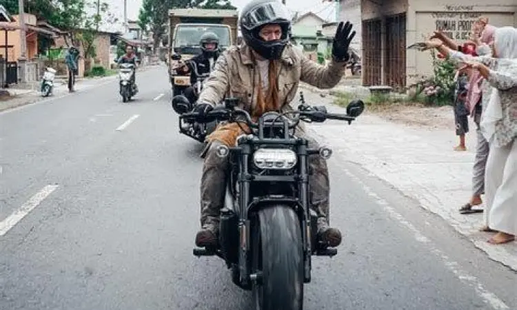Ariel Noah saat sedang melakukan touring jarak jauh