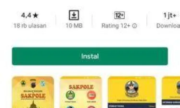 Aplikasi Cek Pajak Kendaraan Jateng Tampilan aplikasi Sakpole untuk cek pajak plat nomor K