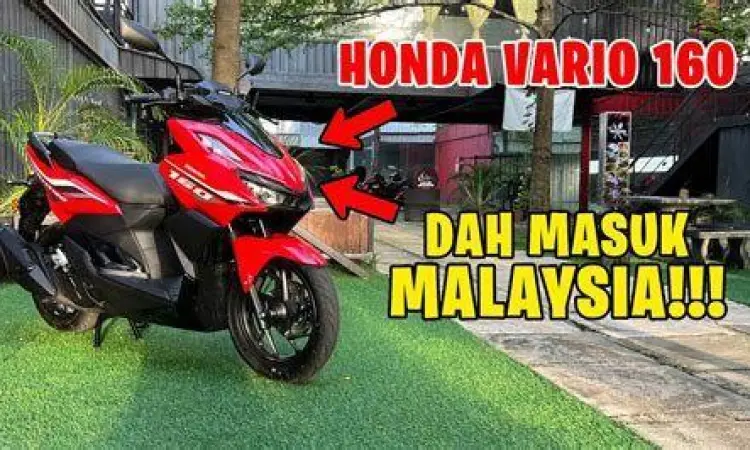 Launching Honda Vario 160 Honda Vario 160 motor baru 2022