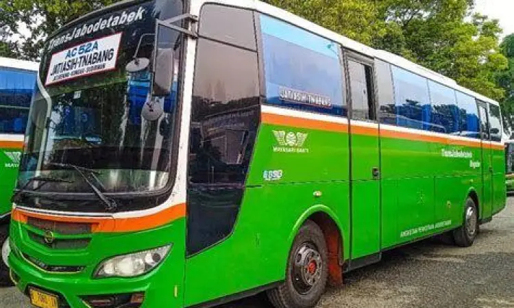 Bus klasik PT Mayasari Bakti era tahun 90-an