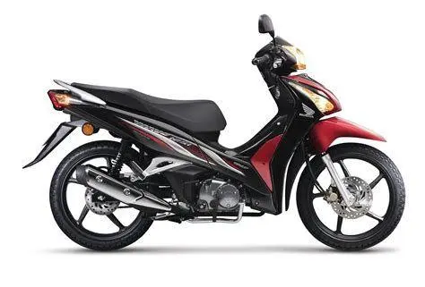Desain Honda Wave 125 Desain samping Honda Wave 125 yang aerodinamis