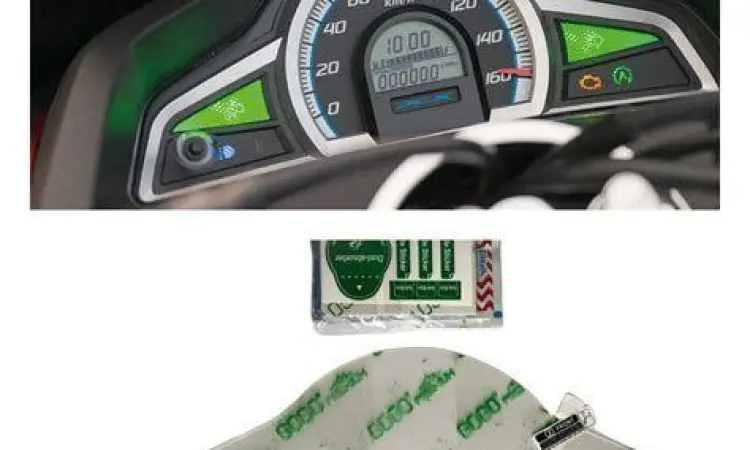 Panel instrumen modern Honda Wave 125