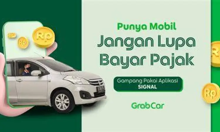 Aplikasi SIGNAL Aplikasi SIGNAL untuk bayar pajak mobil