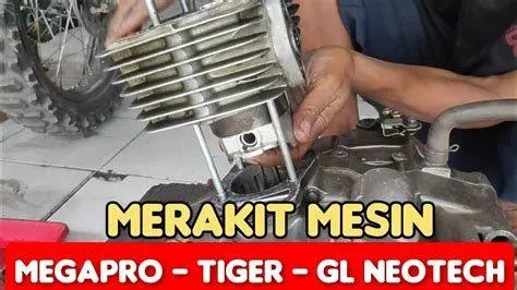 Mesin Megapro Lama Detail mesin GL Neotech pada motor Megapro lama
