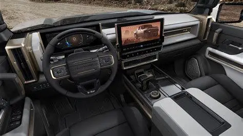 Interior Modern Hummer EV Interior mewah dashboard GMC Hummer EV