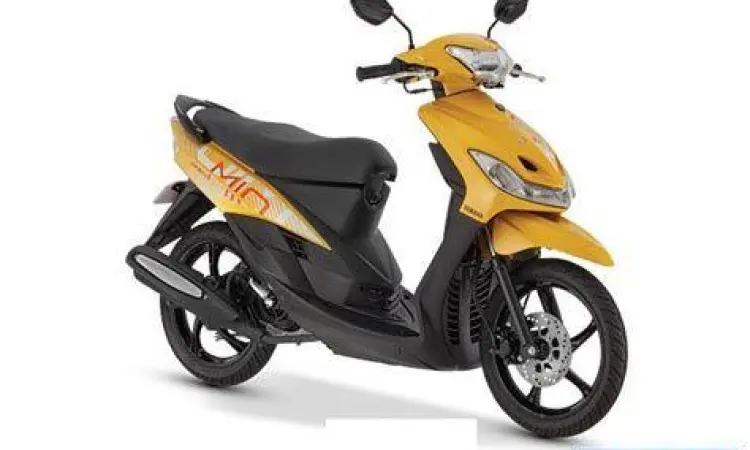 Mio Kuning Ikonik Yamaha Mio Sporty warna kuning orisinil