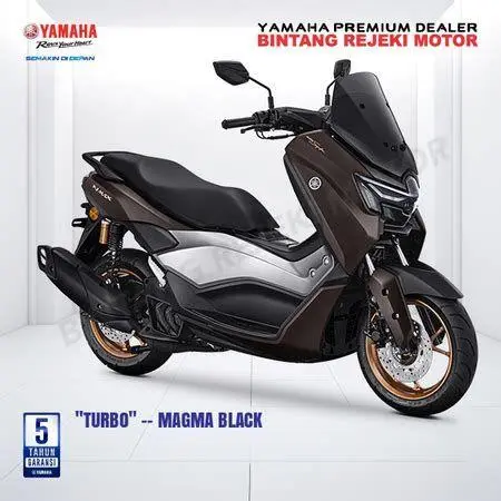 Yamaha NMAX Turbo Magma Black Pilihan warna nmax terbaru magma black