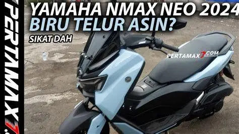 Warna NMAX Neo Terbaru Yamaha NMAX Neo warna dull blue