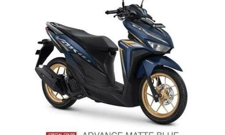 Vario 125 Facelift 2022 Honda Vario 125 2022 warna biru matte terbaru