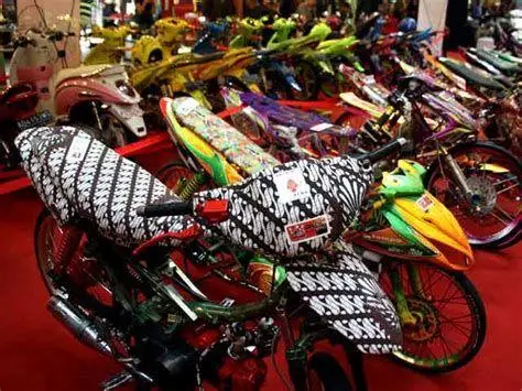 Pameran Motor Kustom Kontes modifikasi motor dengan berbagai gaya